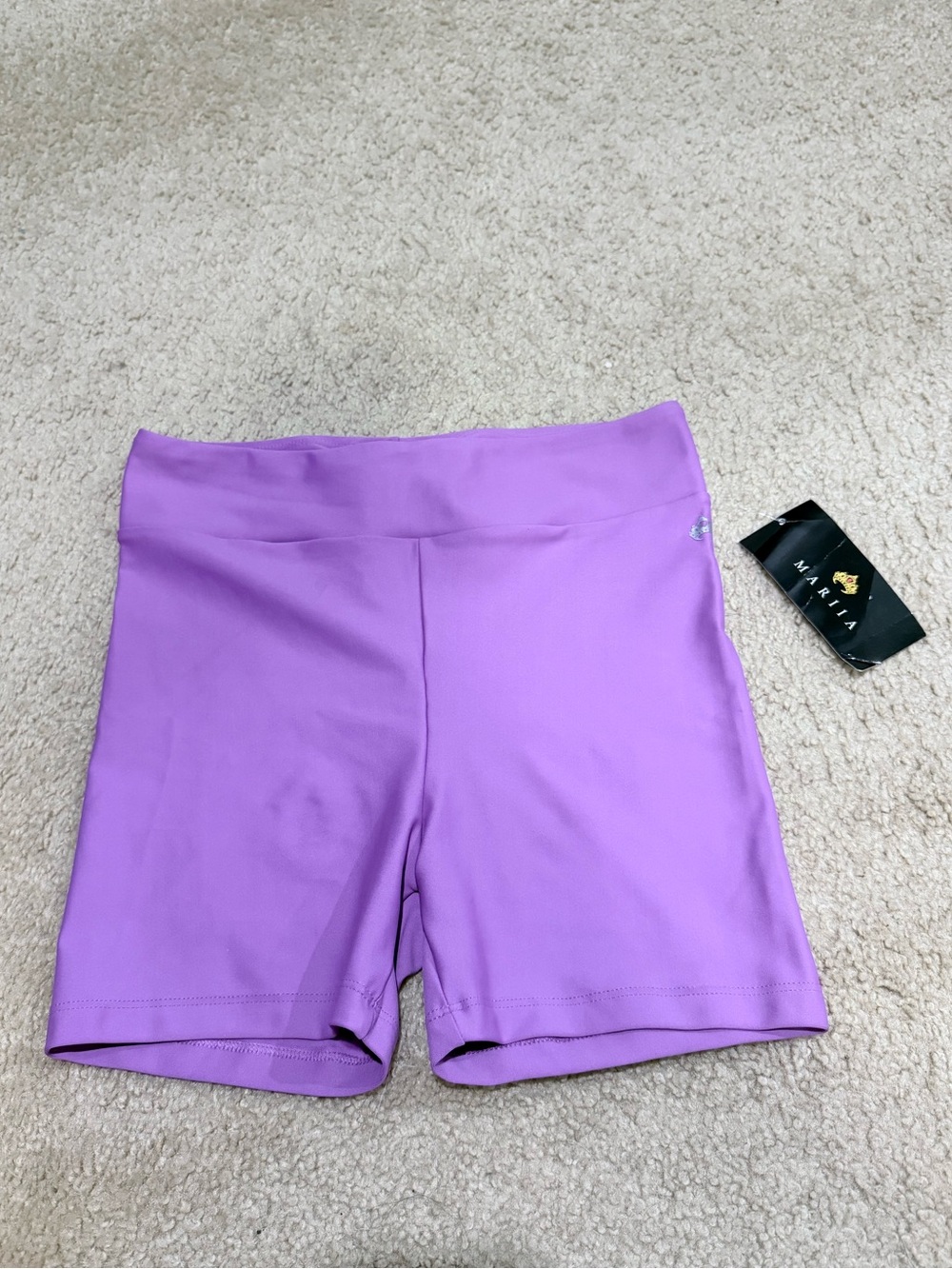 Marmara Lavender High-Rise Athletic Shorts